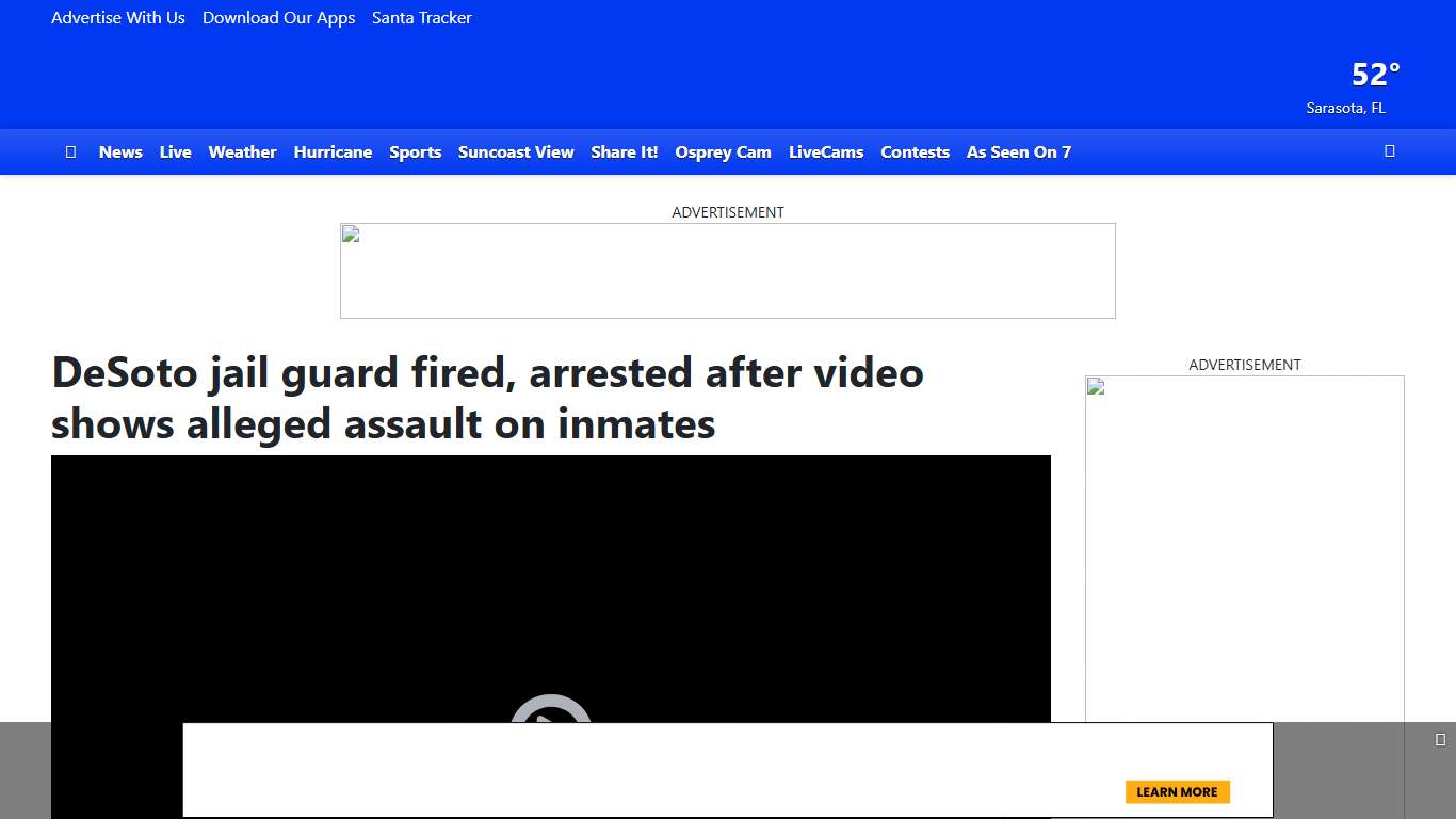 DeSoto jail guard fired, arrested after video shows alleged assault on inmates